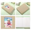 Slip-in Photo Album Linen Cover 28 Pages 56 Pockets 4x6-Inch Wedding Travel Baby Shower Kids Family Anniversary Picture Collection Book