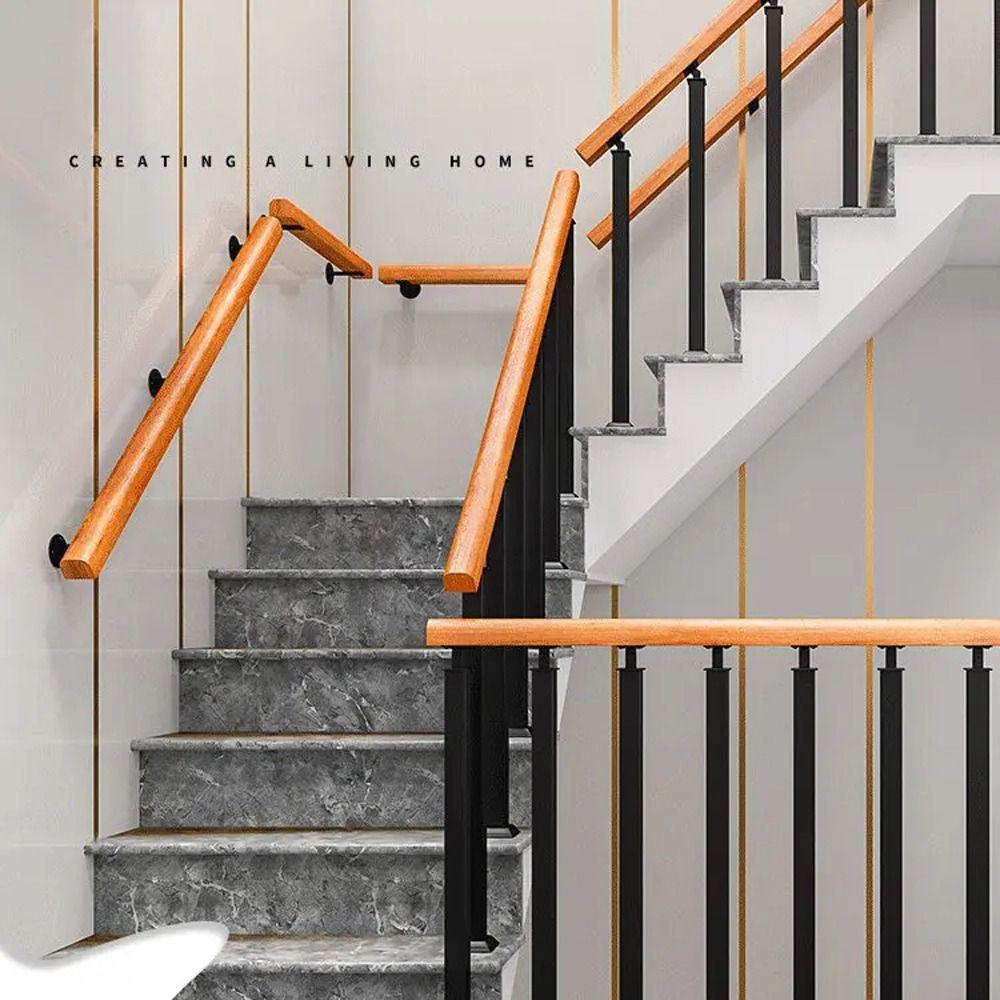 1Pcs Simple Stair Handrail Guardrail Modern Style Balcony Fence Metal Baluster Home Safety Barrier