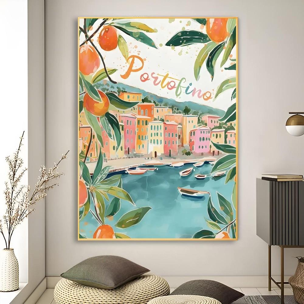 1pc La Dolce Vita Lemon Prints Poster Poster Art Print Bar Living Room Furniture Decor