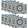 4/6/8pcs Placemats in Geometric Shapes, Suitable for Home Dining and Party Decoration, Suitable for Home Dining and Party Decoration