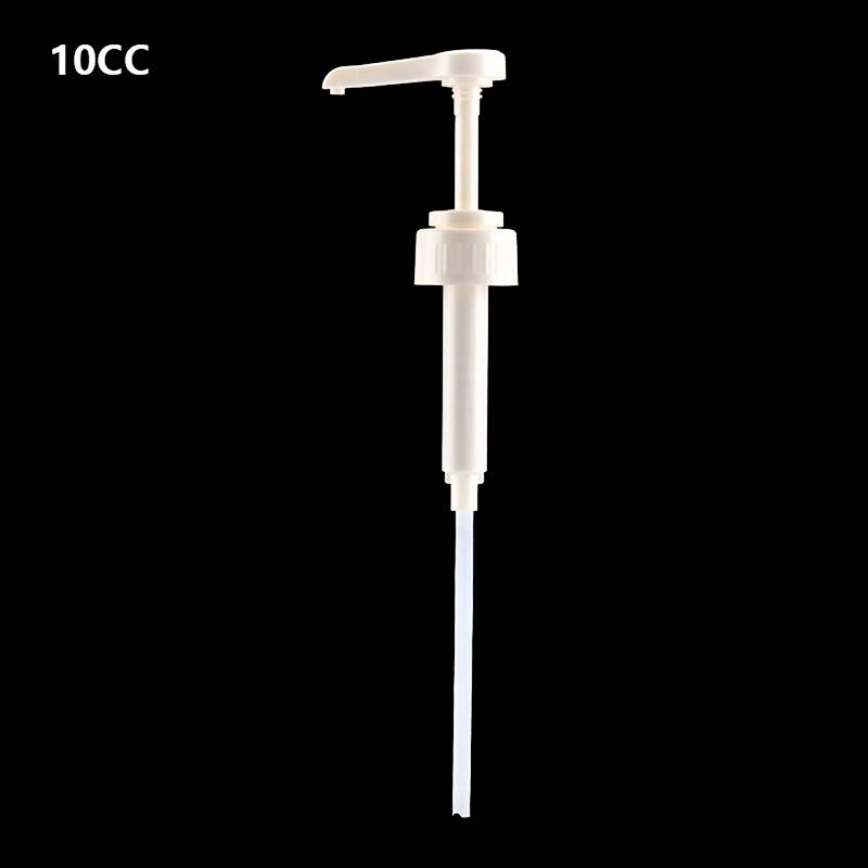 Помпа Диспенсер для Кофе Молока Чая Сироп Помпа Белый Диспенсер для Жидкости Для Сиропа 10 куб. см Помпа для Диспенсера Бутылки для Сока