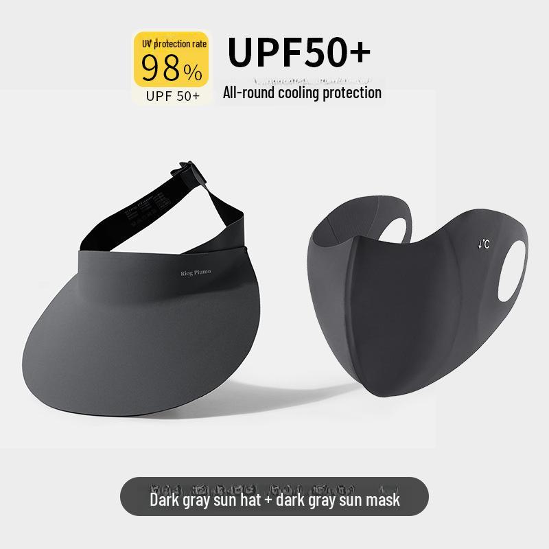 Женская бесшовная солнцезащитная шляпа: Большие поля, ажурный верх для езды на велосипеде весной и летом