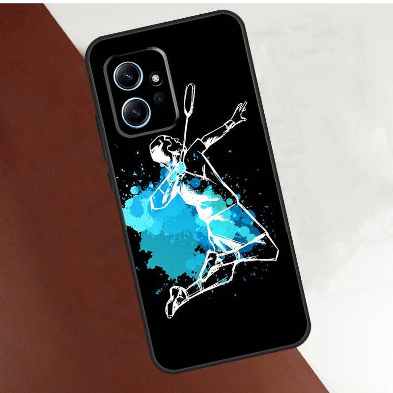 Спортивный чехол для бадминтона для Xiaomi Redmi Note 12 Pro Plus Note 11 9 10 Pro 12S 11S 10S Redmi 12 9C 10C