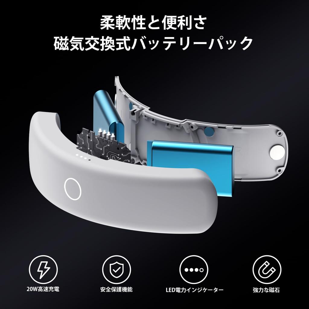 Sonicgrace S3 Duo 20W Fast Charging Head Strap with Quest 3 and Quest Dual Pack X with Charging Adjustable and Comfortable VR MetaQuest Replacement