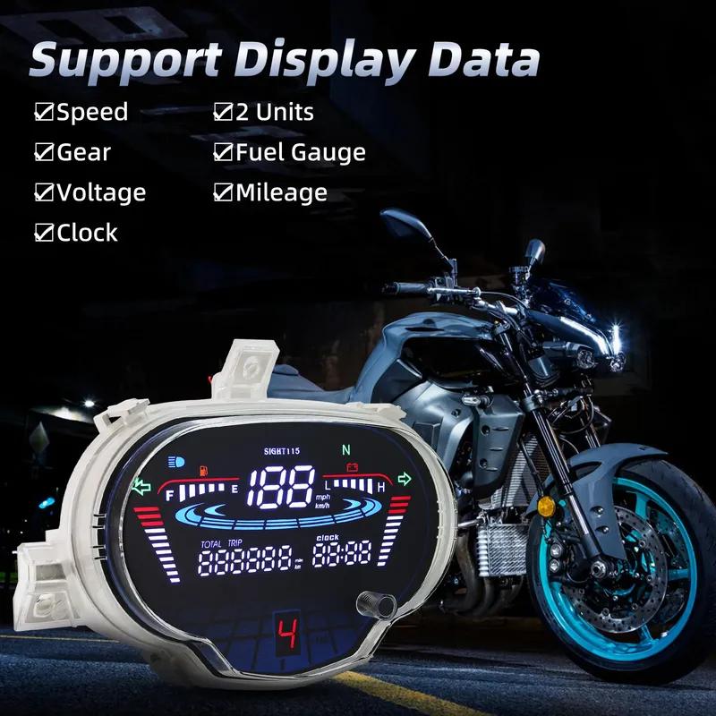 Digita Meter Motorcycle Speedometer Odometer 1FDH35101000 For Yamaha Sight 115/Crypton Fi 114 Sirius fi VEGA RR/ VEGA Customized