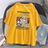 Kittzy Biscuits Made with Love and A Little Cat Hair Unisex Cotton TShirts Summer Breathable ONeck Tops Casual Unisexs Tee Clothing