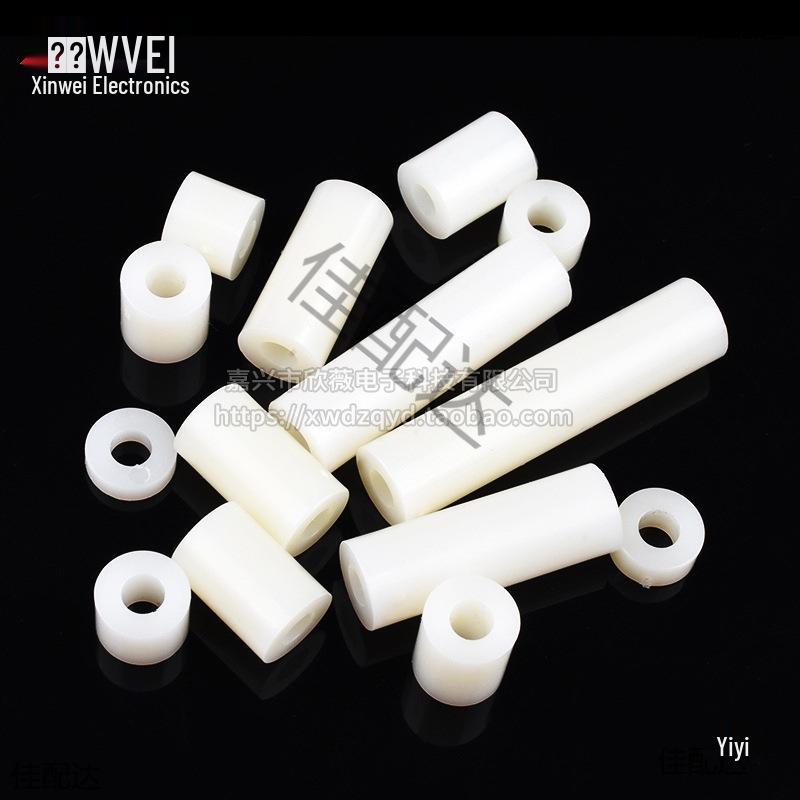 100 шт. Набор нейлоновых стоек M3 – Изолирующие пластиковые стойки с ABS-шайбами