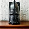 Средневековый шлем, вороненый шлем гномов Мории, шлем для косплея, костюм на Хэллоуин, носимый доспех, шлем ручной работы, подарок для ролевых игр
