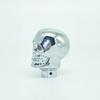 Universal Skull Gear Shift Knob for Manual Gear Skeleton head with Red and Blue LED Light Racing Level Shifter