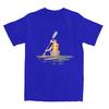 Морской каяк Спорт Каякинг для мужчин и женщин Футболка Sunset Kayaker Merch Хипстерские футболки Футболки Хлопок Идея подарка Одежда