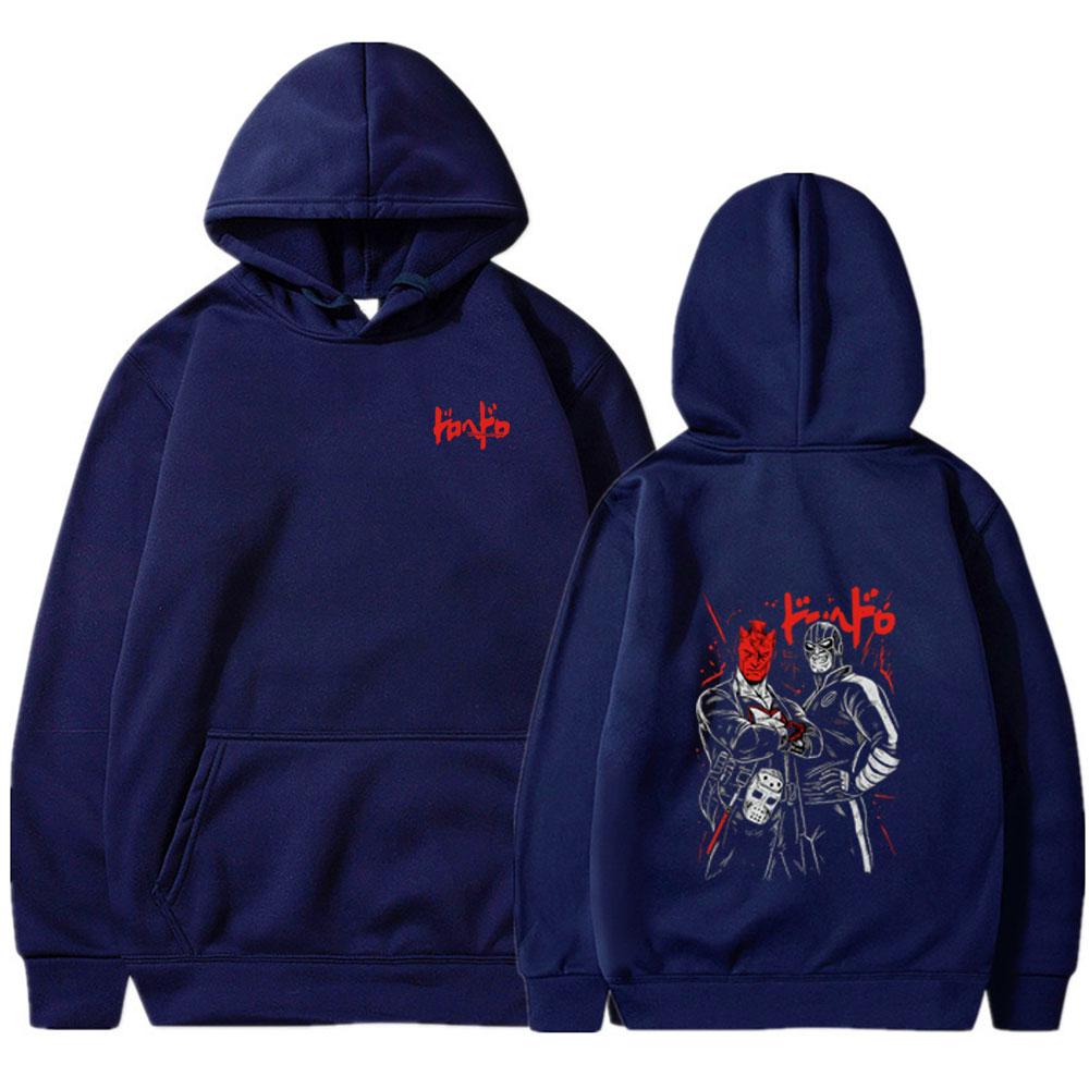 Anime Dorohedoro Zipper Hoodies En Nikaidou Kaiman Manga Graphic Hoodies Couple Sweatshirt Cosplay Men's Clothes Casual Pullover