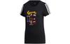 Neo T-Shirts Women's Black Crew Neck Moderate Straight Fit GK1567