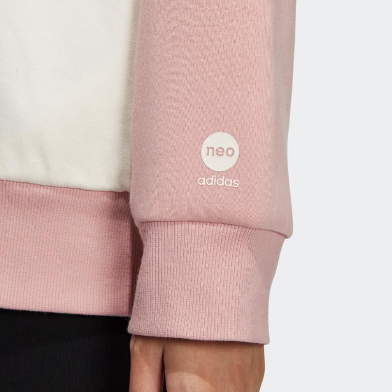 adidas Neo Gsg толстовка с капюшоном толстый повседневный спортивный пуловер женский топ розовый HM7406