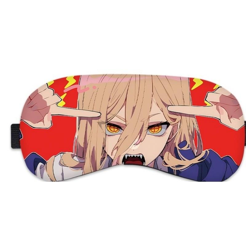 Chainsaw Man Anime Blackout Sleep Eyes Mask Eye Covers