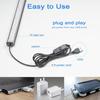 Фиолетовая светодиодная черная полоса, USB УФ-светильник черного цвета, светится в темноте, товары для украшения на Хэллоуин, краска для комнаты, краска для тела