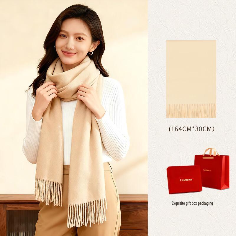 JingSu 100% Cashmere Women's Scarf & Shawl
