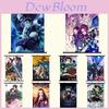 Аниме Клинок, рассекающий демонов Kimetsu No Yaiba Танджиро Камадо и Незуко Камадо Настенный Плакат с 13 Стильными Дизайнами