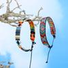 Cross-Border Bracelet Retro Handmade Bracelet Bohemian Printed Fabric Artistic Bracelet Carrying Strap Ethnic Style