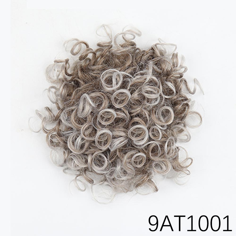 MISS WIG Синтетический беспорядочный пучок волос, 60 г, эластичный шнурок, свободные вьющиеся волосы, булочки, наращивание парика для женщин, косплей