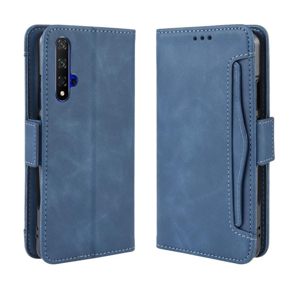 Flip Case for Huawei Honor 20 / Nova 5T, Card Slot, Blue
