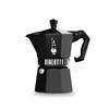 Bialetti Moka Exclusive Black 3-Cup Stovetop Coffee Maker, Espresso Maker, and Mocchinetta