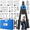 [PACZB] Hand Riveter for Rivet Nuts M3-M12 SET 126 pcs CASE D905