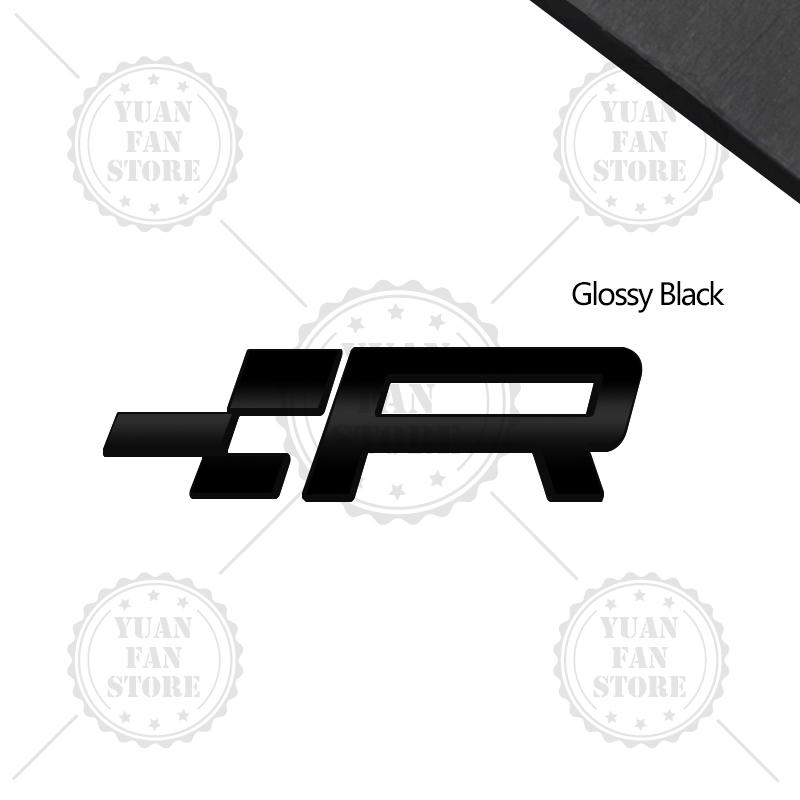 AAZN1 Race Flag R Emblem Car Styling 3D Sticker Metal Logo Badge For Ibiza Leon Alhambra Tarraco Arosa Ateca Mii Born 300 Racing Flag