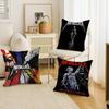 Подушка-подушка для офиса, автомобиля, дивана M-METALLICA, чехол 45x45 см, чехол для поясничной подушки