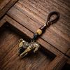 Wealth Chinese Zodiac Key Ring Copper Weaving Key Chains Horse Lucky Bag Pendant  Women Men