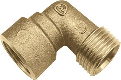 Brass elbow 90° male/female - G1/2"