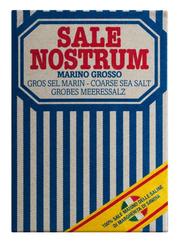 Sól gruboziarnista marino grosso 1kg - sale nostrum