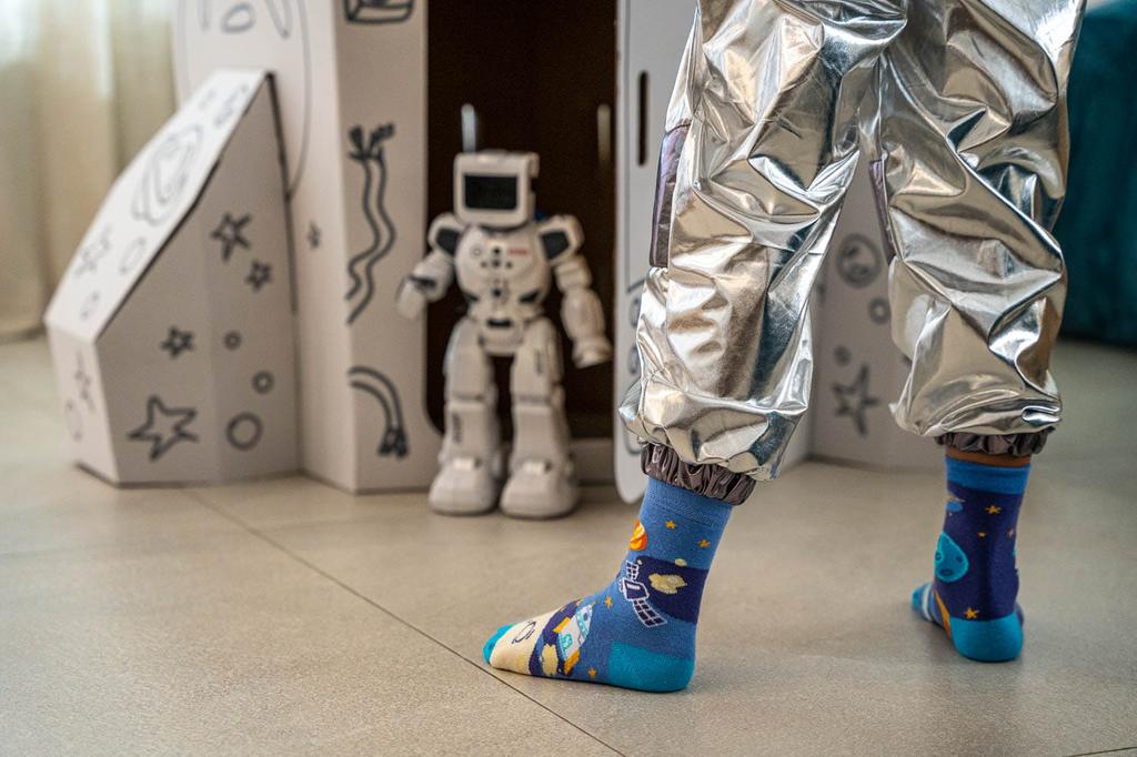 Космос - носки для детей 27-30 лет