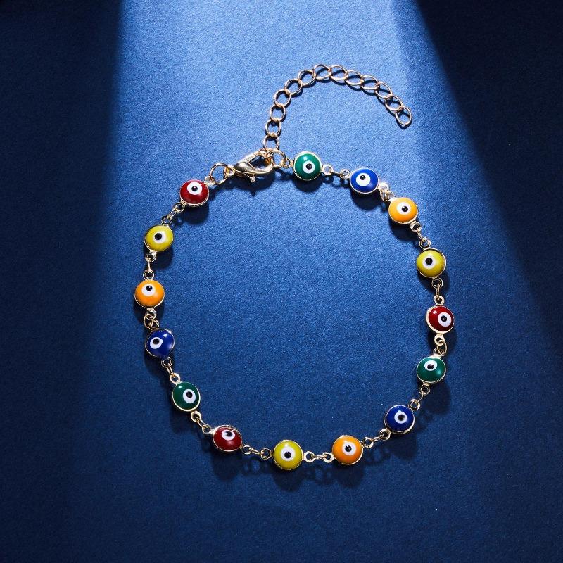 Богемные красочные ножные браслеты для женщин, браслет на ногу, летний пляжный браслет для ног, ювелирные изделия ZH