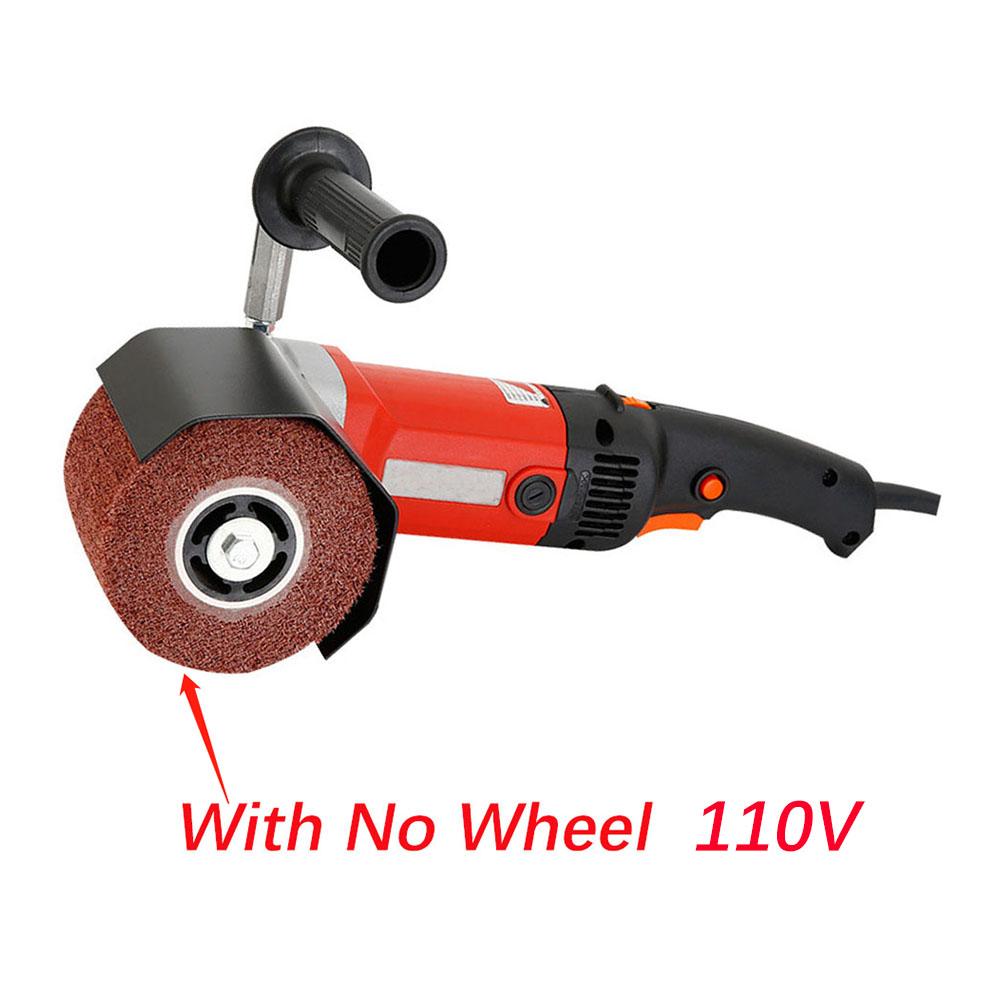 Handheld Metal Burnishing Machine 1400W 220V Electric Sander Polisher Wire Drawing Machine for Wood Stainless Steel Polishing