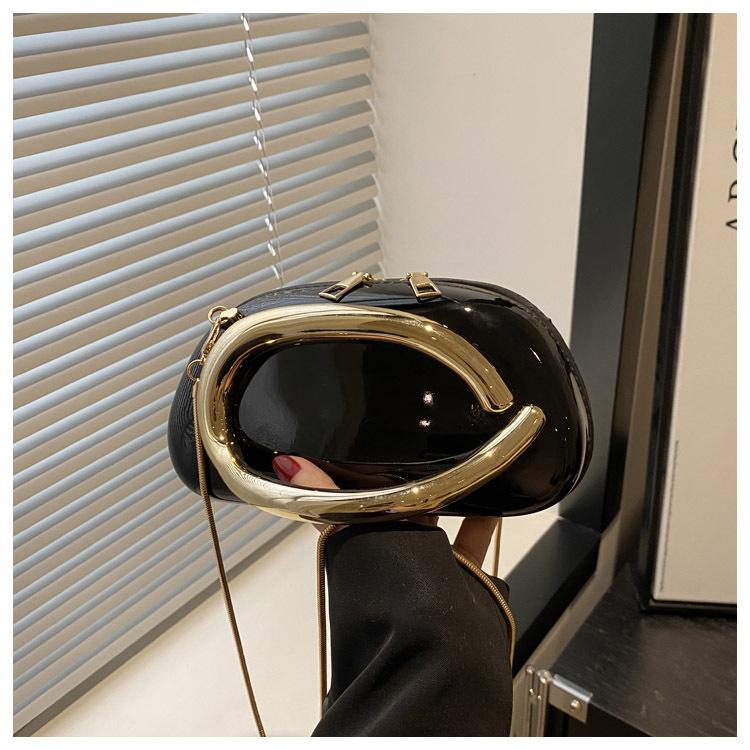 Дизайн Столкновение Цветов Личность Темперамент Мода Цепочка Кроссбоди На Плечо Маленькая Квадратная Женская Сумка