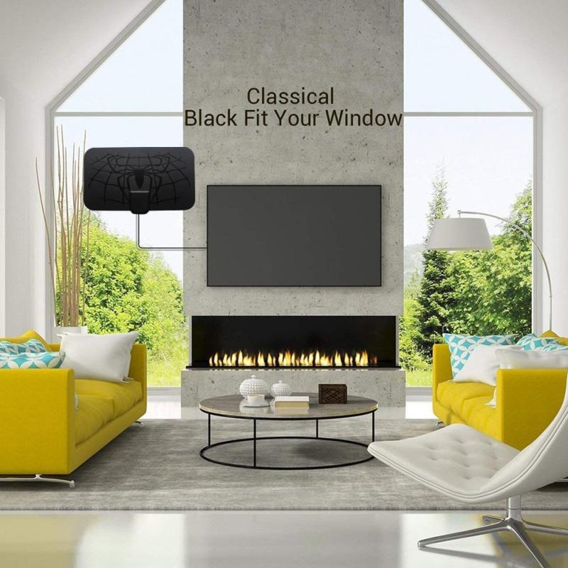 Крытая цифровая антенна HdTV со съемным преобразователем усилителя сигнала, бесплатная антенна Full Hd каналов