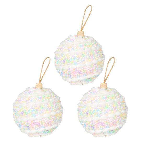 3 шт. Рождественские шары, украшения, декоративные, небьющиеся, пенопластовые, рождественские лампочки, юбка для елки, дом