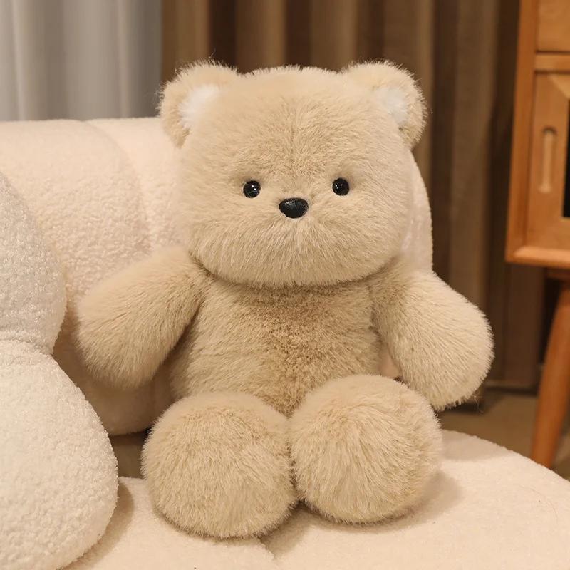 Cartoon Bear Rabbit Elephant Plush Toys Running Animal Stuffed Baby Doll Soft Pillow Children Appease Sleep Hug Doll Xmas Gifts