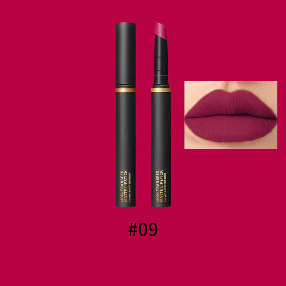 Misiou Beauty Velvet Matte Thin Tube Glaze для губ, бархатная матовая помада, легко окрашивается, не легко окрашивается, не легко выцветает