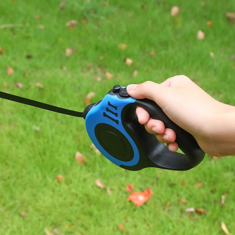 Поводок для собак 3/5 м автоматический выдвижной нейлоновый поводок для больших собак на открытом воздухе удлинитель для ходьбы беговой веревки рулетки аксессуары