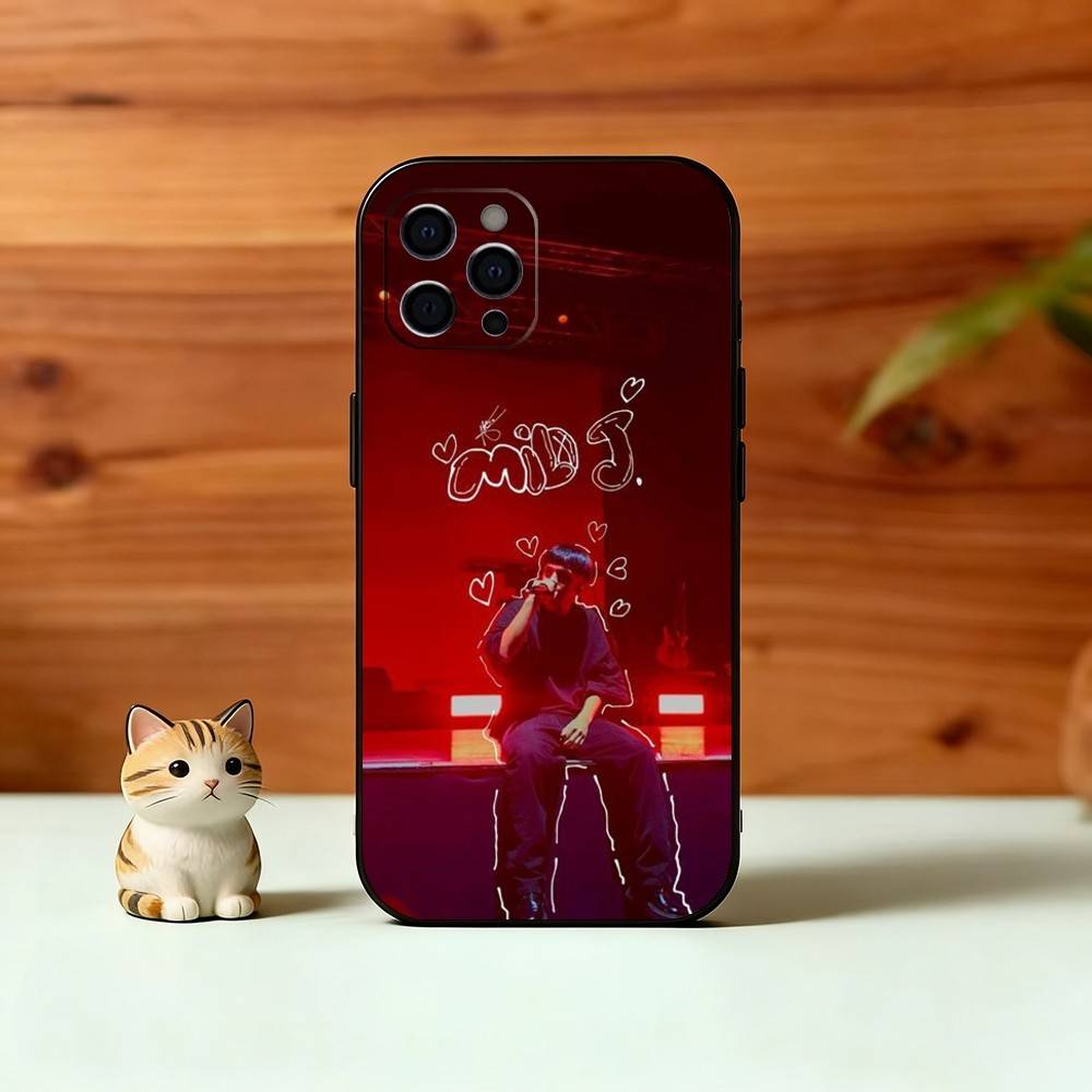 Чехол для телефона M-Milo J для iPhone 17,16,15,14,13,12,11 Plus,Pro Max,XS,Мягкий силиконовый черный чехол