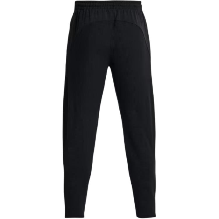 Under Armour Штаны для тренировок из цельного флиса Ottoman, зауженные книзу, мужские, черные 1379692-001