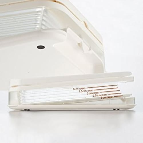 Руководство по использованию хлеборезки Wahei freiz Akebono Sangyo Сделано в Японии Диагональный разрез позволяет аккуратно дорезать до конца Регулировка толщины 4 ломтика 5 ломтиков 6 ломтиков 8 ломтиков