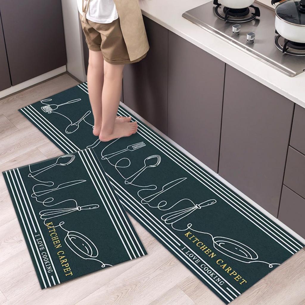 Fashion Simple Nordic Style Kitchen Mat Carpet House Hold Carpet Modern Home Decor
