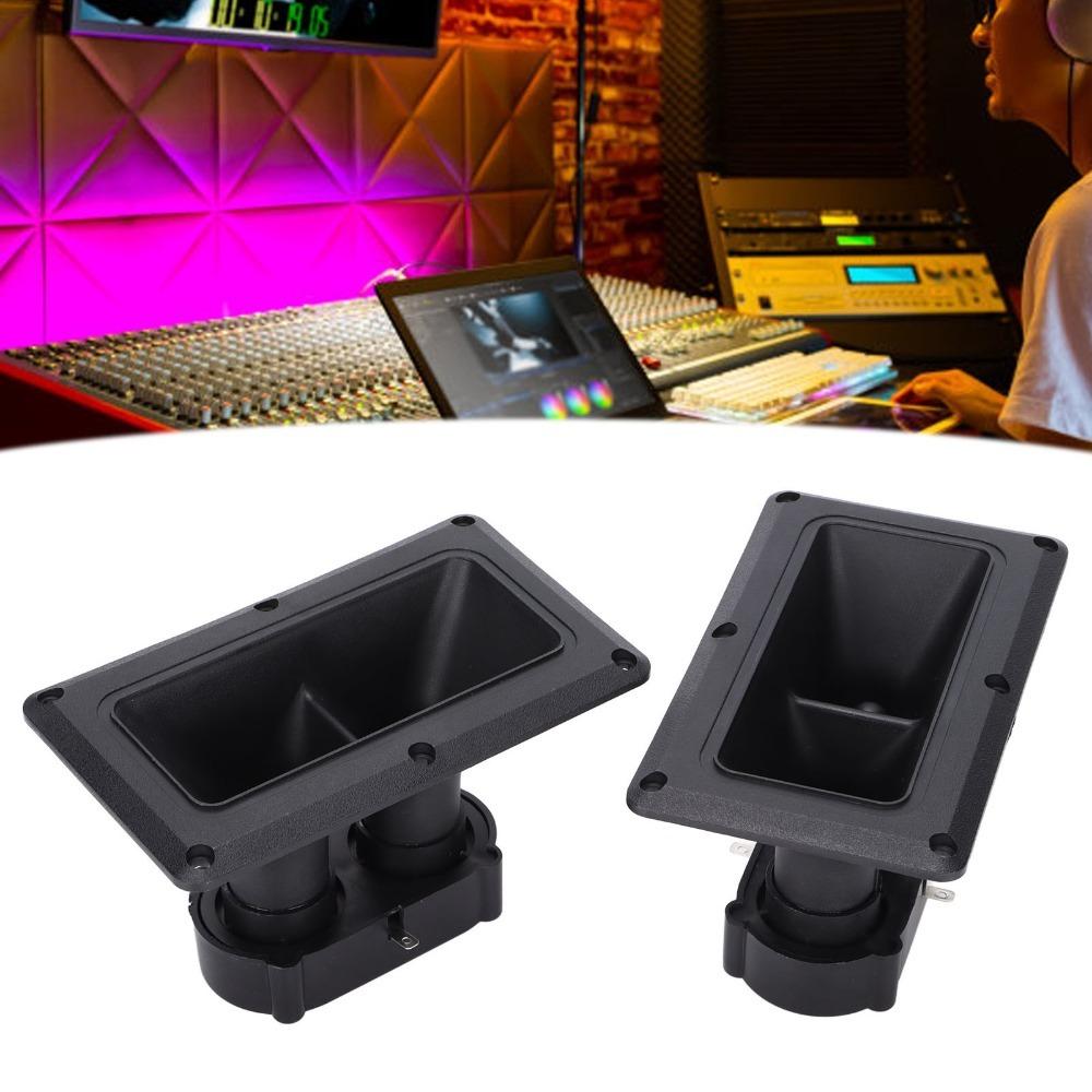2PCS 75-150 Watts Horn Tweeter Dual Drive High Sensitivity Speaker Audio Accessories