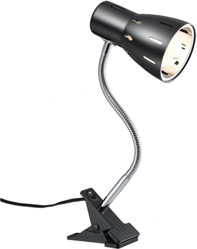 Лампочка Yazawa Corporation с гибким зажимом продается отдельно, цоколь E26, черный CFX60X02BK