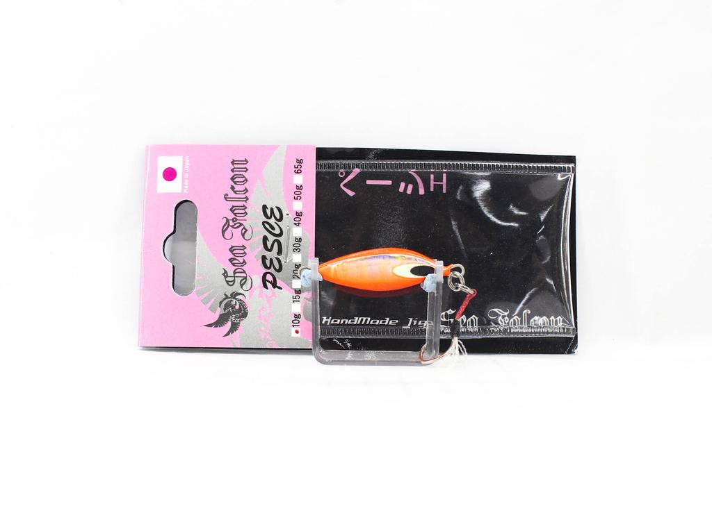 Sea Falcon Металлический джиг Pesce 10 грамм 05 Оранжевый (1535 г.)