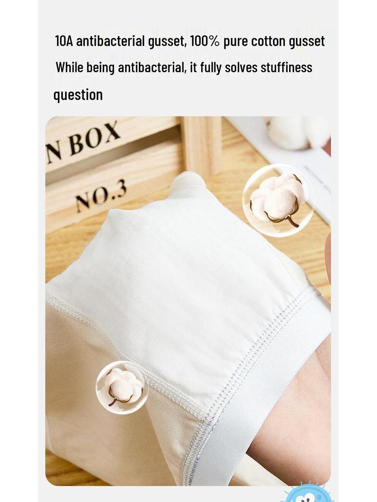 Мужские боксеры из чистого хлопка - Не задираются, Размеры M и L, Идеально для этапа развития.