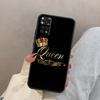 Чехол-обложка с рисунком Король Королева для Xiaomi Redmi Note 13 10 12 11 14 15 Pro Plus Для Redmi 15 13C 12C 14C 10C 15C