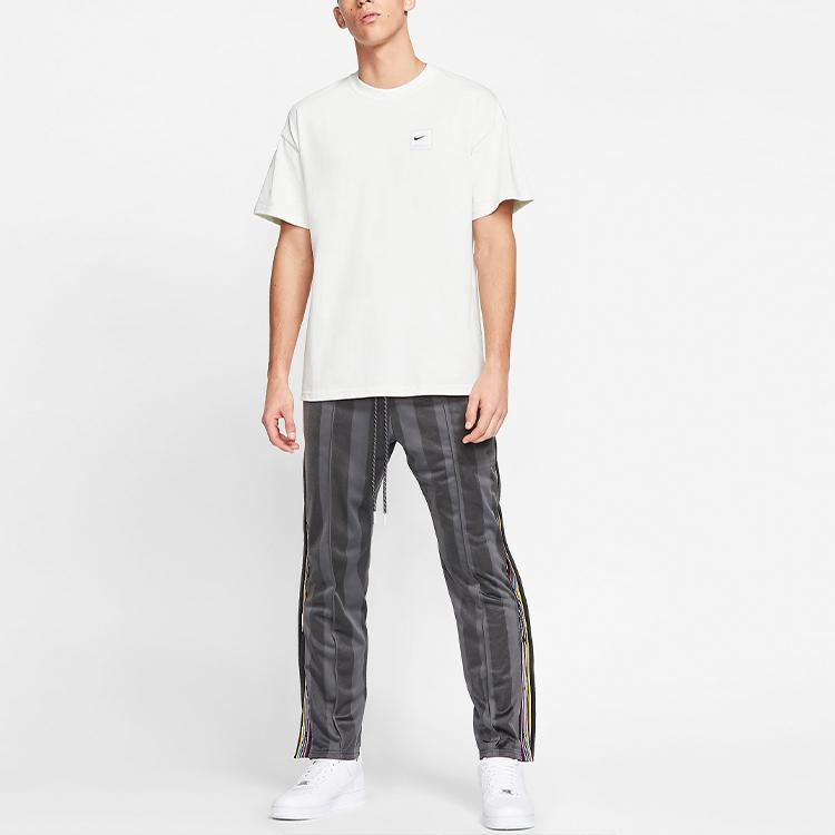 Nike X Pigalle Logo Print Short Sleeve T-Shirt Men Tops White CK2337-133